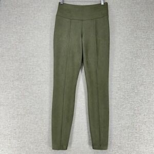 White House Black Market Leggings Womens 6 Green Runway High Rise Ankle Stretch